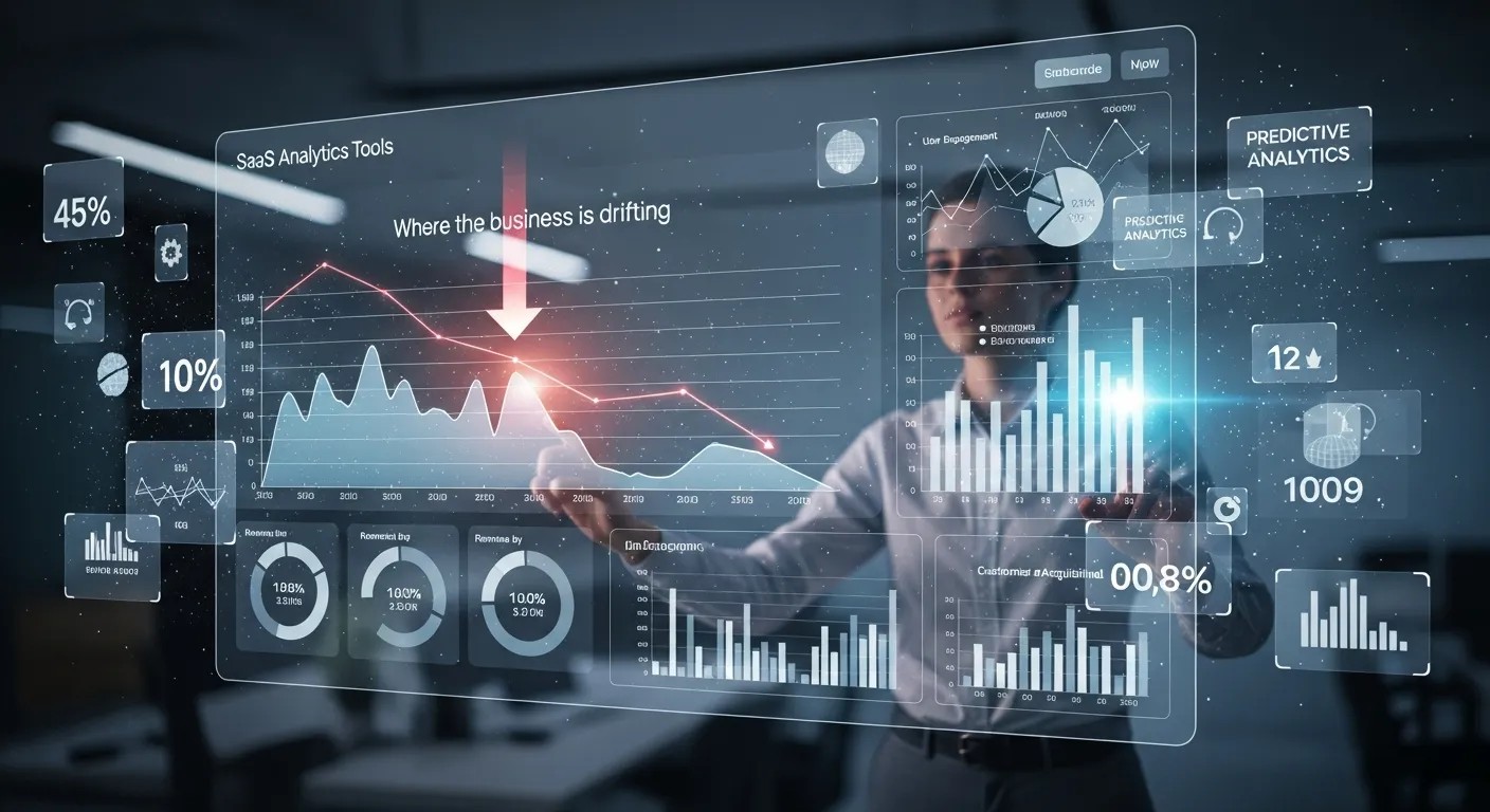 SaaS Analytics Tools show where the business is drifting