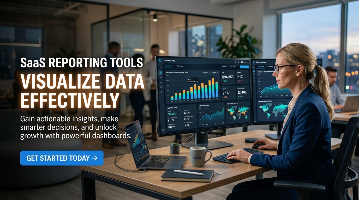 SaaS Reporting Tools : Visualize Data Effectively