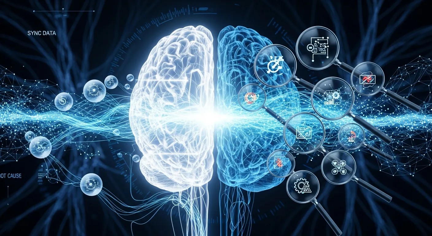 Sync data and root cause thinking