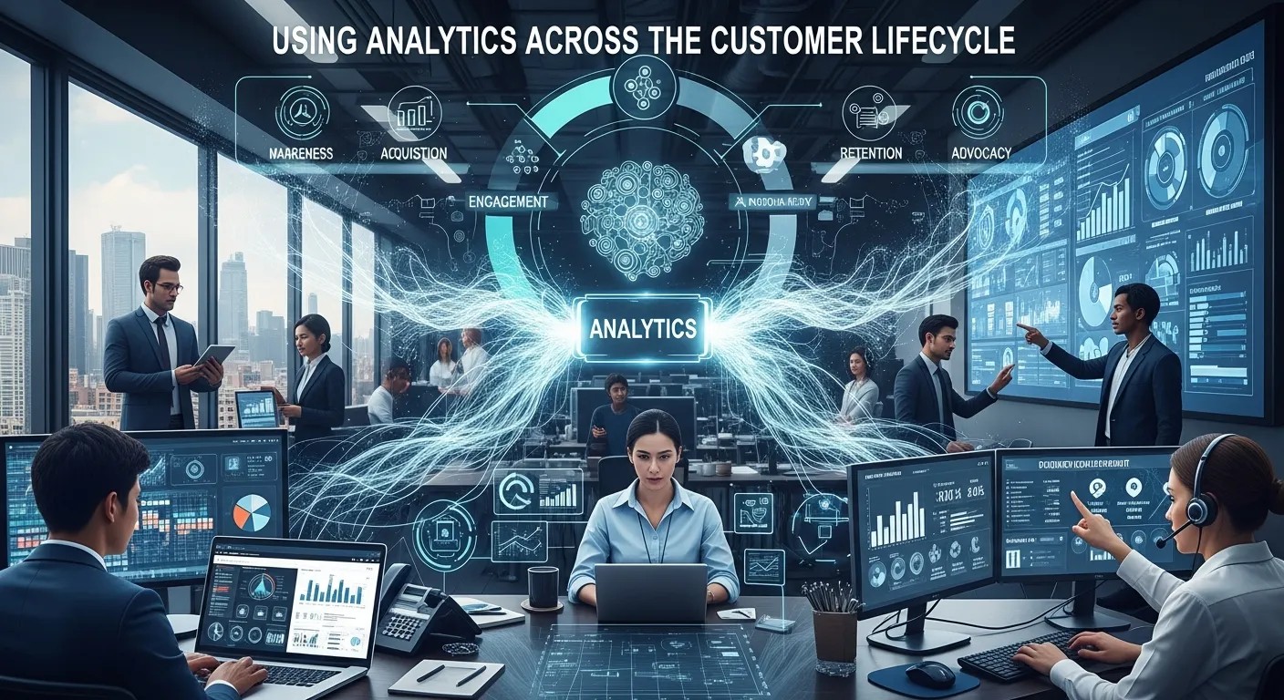 Using Analytics Across the Customer Lifecycle