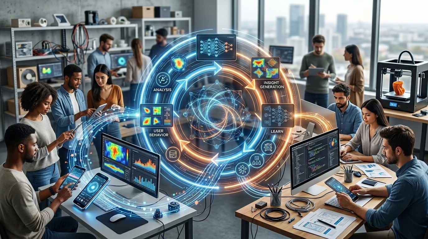Feedback loops and product learning