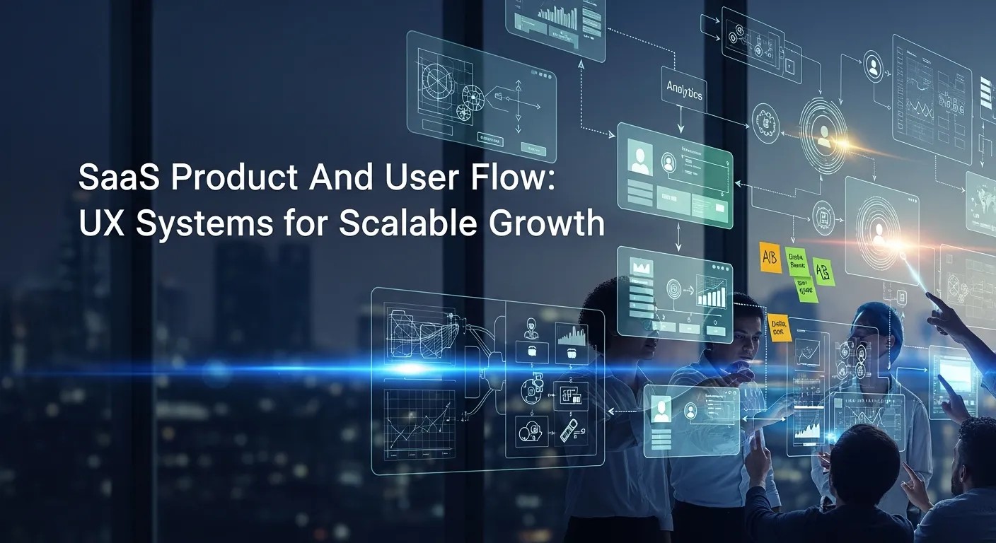SaaS Product And User Flow: UX Systems for Scalable Growth