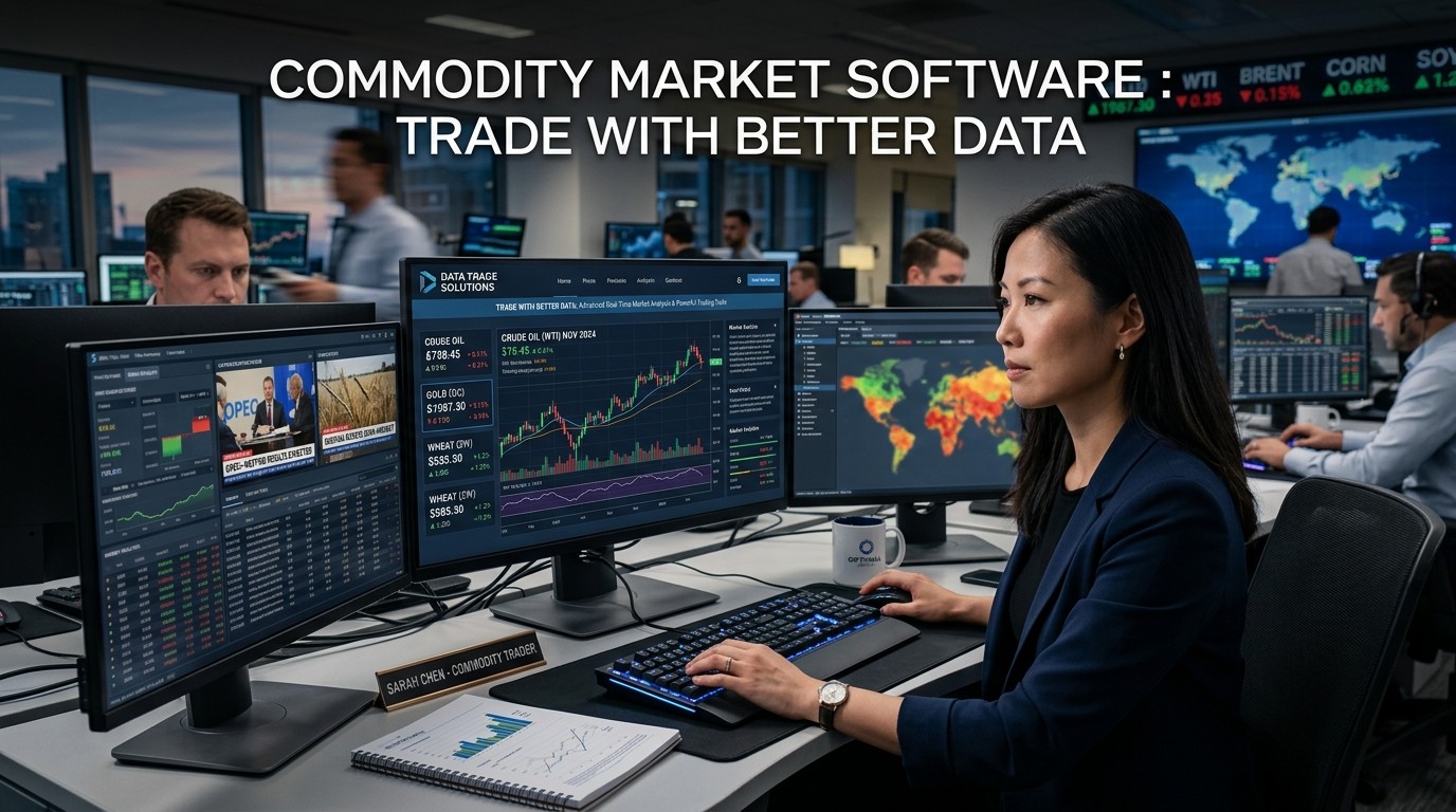 Commodity Market Software : Trade With Better Data