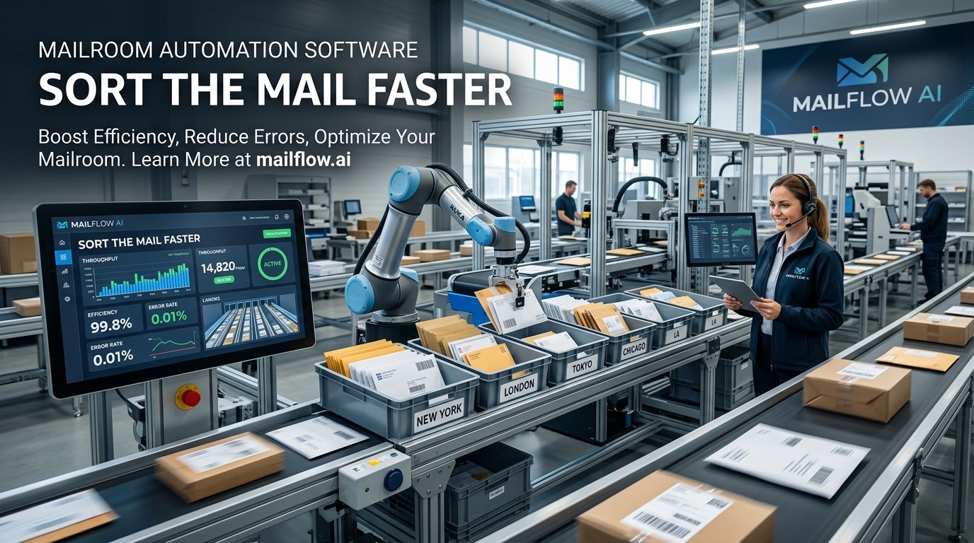 Mailroom Automation Software : Sort The Mail Faster