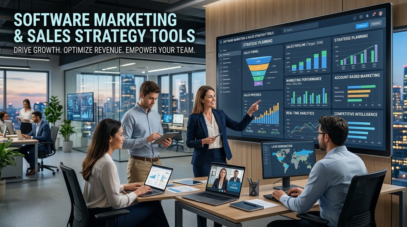 Software marketing And sales Making strategy tools