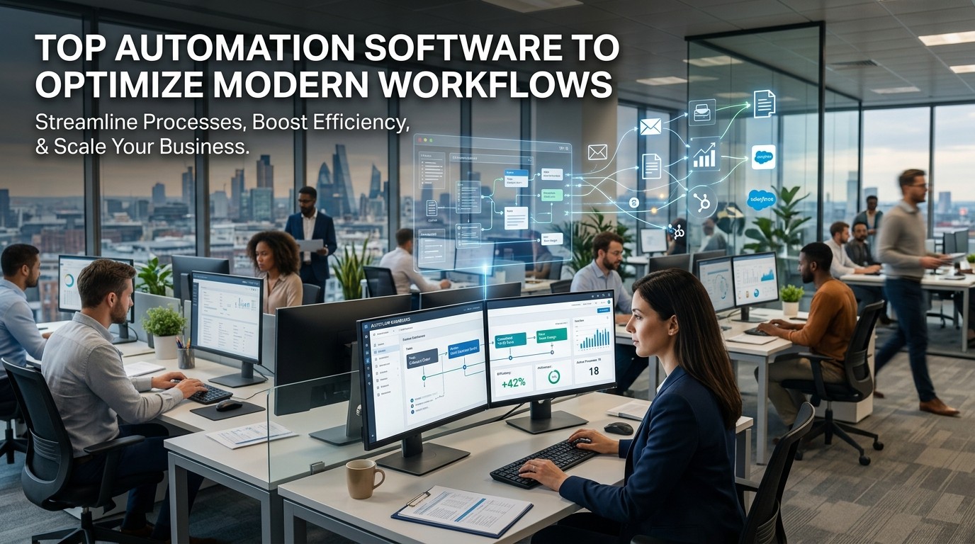 Top Automation Software to Optimize Modern Workflows
